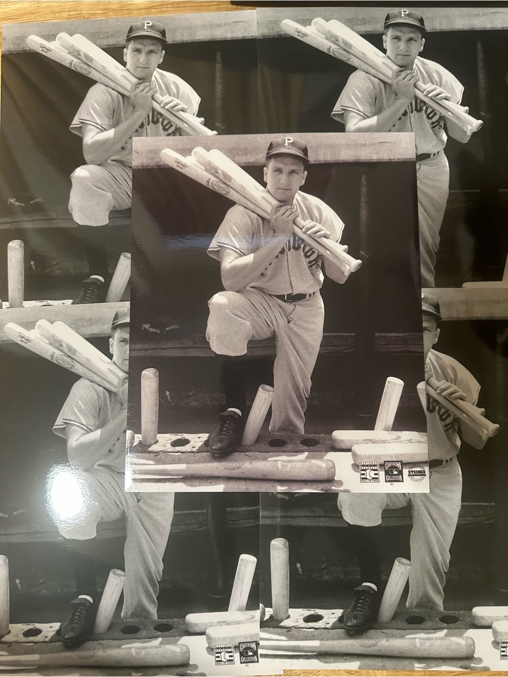 Ralph kiner Vintage Baseball Photo lot of 5 8x10s